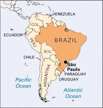 ramani ya san Paulo