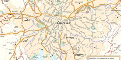 Ramani ya São Paulo
