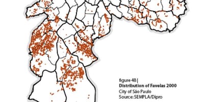 Ramani ya Sao Paulo favelas