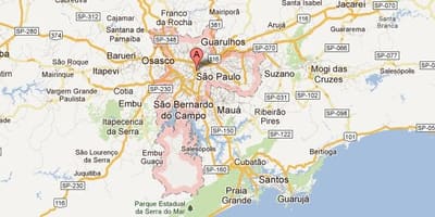 Google ramani Sao Paulo